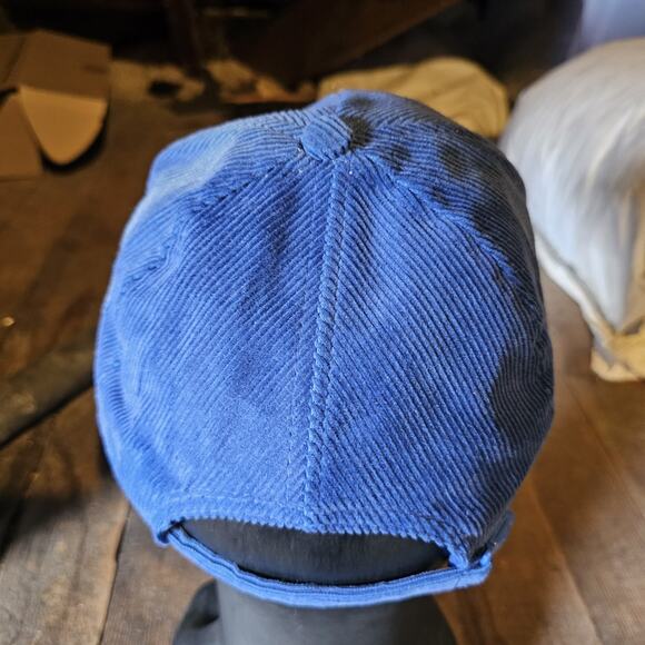 Buta Blue Courdory Snapback Worker Trucker Vintage Retro Dad Hat - Picture 3 of 4